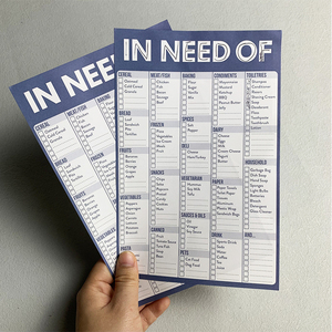 แผ่นจดบันทึกสำหรับวางแผนมื้ออาหารมื้อกลางวันของครอบครัวแผ่นบันทึกแผนเมนูอาหารรายสัปดาห์บันทึกสำหรับสมุดจดรายการอาหารแม่เหล็กติดตู้เย็น - Product Image 1