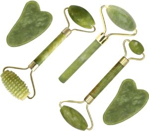 Cryotherapy Ice <b>Jade</b> <b>Roller</b> Gua Sha Facial Tools Face Massager Natural Healing Crystals Tools for Wellness Relaxation. - Product Image 2