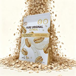 Flocons d'avoine purs biologiques, <span class=keywords><strong>petit</strong></span>-déjeuner épuré <span class=keywords><strong>pour</strong></span> la perte de <span class=keywords><strong>poids</strong></span> - Product Image 2