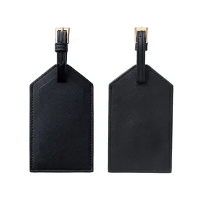 Personalized Wholesale Travel Accessories Luggage Leather Travel Tag