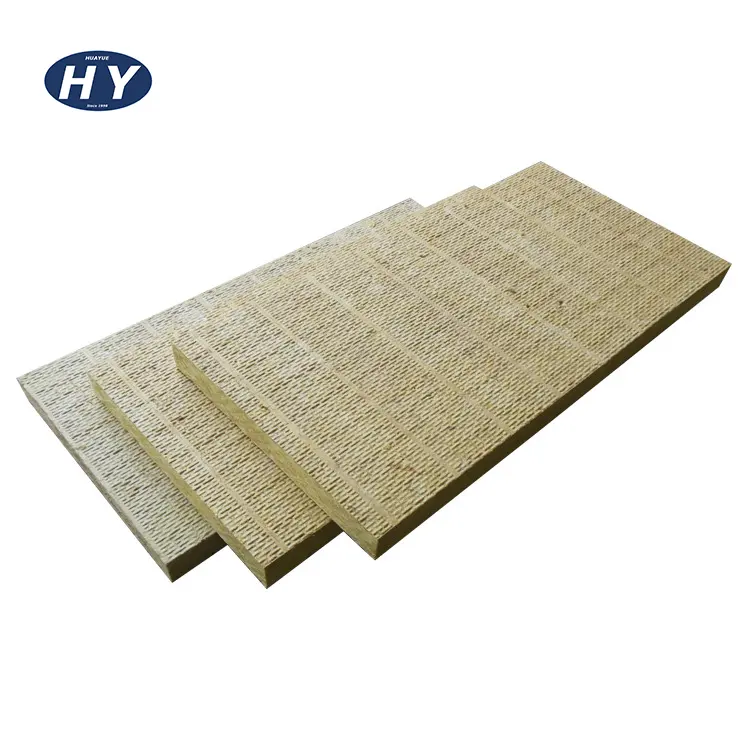 rock wool sandwich Board panel for container house outside exterior wall insulation materials elements