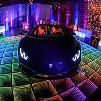 12x12ft DJ Nachtclub Licht 3D LED Spiegel Tanzfläche Beleuchtete Infinity Tanzpaneele