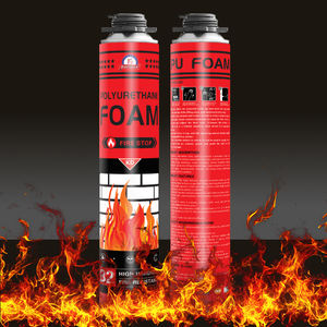 <span class=keywords><strong>Mousse</strong></span> <span class=keywords><strong>polyuréthane</strong></span> à un composant <span class=keywords><strong>Mousse</strong></span> PU résistante au feu pour la construction de joints d'étanchéité à l'humidité Mastic adhésif conforme - Product Image 3
