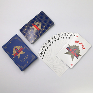 OEM Custom Logo <b>Playing</b> <b>Cards</b> Waterproof PVC Paper Party Game Poker <b>Cards</b> Custom Design Printing - Product Image 1