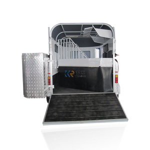 Remolques Usados en Venta en Australia, Remolque para Transporte de 2 Caballos, Remolque de Carga en Ángulo, Remolque para Caballos con Espacio para Dormir - Product Image 4