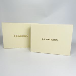 Luxury Rigid Cardboard <b>Foldable</b> Magnetic Gift <b>Box</b> with Texture Paper Gold Foil Stamping for Clothing Gifts Packaging - Product Image 5