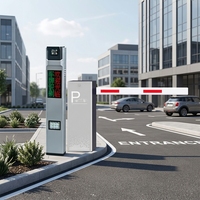 Barrière automatique SHUNXIANG SC05 LPR/ALPR/ANPR, poteau de signalisation sans balais en métal, sécurité routière, IP55, revêtement poudré M55