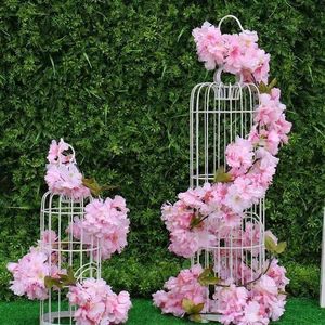 Guirnalda <span class=keywords><strong>de</strong></span> Flores Artificiales <span class=keywords><strong>de</strong></span> <span class=keywords><strong>Flor</strong></span> <span class=keywords><strong>de</strong></span> Cerezo para Decoración <span class=keywords><strong>de</strong></span> Bodas, Eventos y Fiestas - Product Image 3