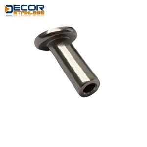 Kits de garde-corps de pont matériel manchon de protection en acier inoxydable T316 manchons de protection biseautés à angle de 30 degrés pour câble de 1/8 pouces - Product Image 5