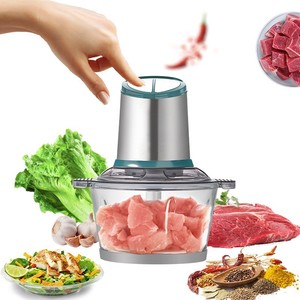 Procesador de Alimentos 2L 3L de Acero Inoxidable, Multifuncional, Picadora de Carne, Exprimidor, Mezcladora, Licuadora, Electrodoméstico de Cocina - Product Image 2