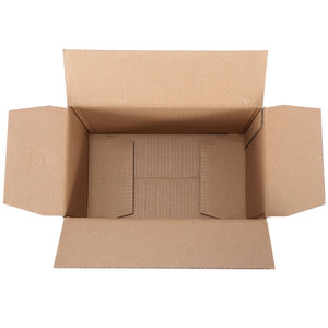 Caja exterior de cartón corrugado reciclable de 5 capas con logotipo personalizado, cartón de papel reciclable, entrega de embalaje de correo impreso en movimiento - Product Image 4