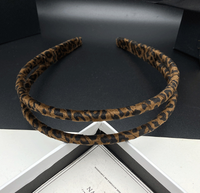 Französisches Leoparden-Haarband für Damen, Neues Einfaches Schmales Haarband, Haarschmuck zum Waschen der Haare, Stirnband für Abschlussfeier, Hochzeit, Schulanfang