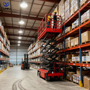 Plateforme élévatrice pour les grands centres logistiques et est utilisée comme plateforme de levage pour l'ajustement des étagères surélevées - Product Image 2