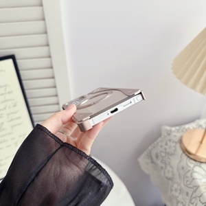 Advanced Aluminum Alloy Magnetic Phone Case for Samsung S26 S23 S24 S25 Ultra With 360° Ring <b>Stand</b> <b>PC</b> Shockproof Back Cover - Product Image 5