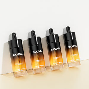 Envase cosmético personalizado redondo plano 1oz 30ml botella de gotero de aceite esencial de <span class=keywords><strong>suero</strong></span> de vidrio negro mate - Product Image 4