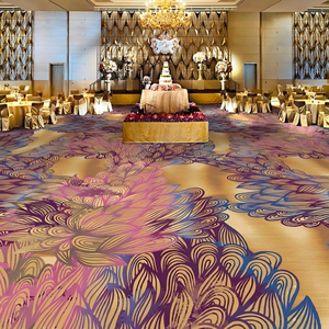 Moquette commerciale pour hôtel, chambre à coucher, mur à mur, moderne, imprimée en 3D, en nylon, à poils longs, antistatique, pour bureau - Product Image 1