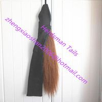 Sacs d'extension de queue de cheval en tissu coloré 90-110cm pour protéger les fausses queues de cheval et les sacs en coton