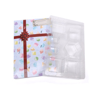 Calendario de Adviento de 7 Puertas para Regalo de Cumpleaños, Vacío, con Recubrimiento UV, Grabado en Relieve, Materiales Reciclados, Tamaño Personalizado
