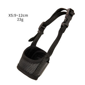Venta al por mayor Anti lamer Anti morder cómodo transpirable ajustable perro bozal perro boca cubierta para mascotas - Product Image 4