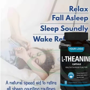 VitaSpring OEM L teanina tè verde estratto vegetale pillole integratore di magnesio 500mg L-teanina capsule - Product Image 3