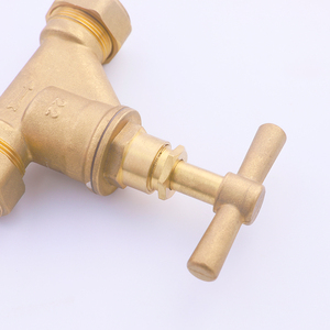 Boquilla de válvula de bola de latón pequeña con parada cromada de rosca interna anticorrosión de alta calidad al por mayor de - Product Image 2