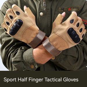 Guantes tácticos de microfibra resistentes de alta calidad pantalla táctil nudillo duro ciclismo pesca al aire libre entrenamiento de motocicleta duradero - Product Image 4