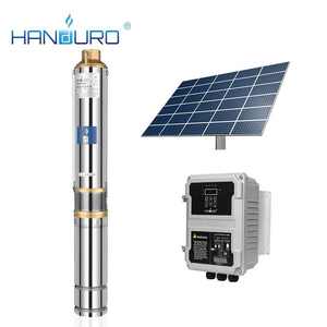 HANDURO 72v 600w 6m3/h 45m Solar Power <b>Submersible</b> Water <b>Pump</b> Solar Borehole <b>Pump</b> Pompe Solaire Pour Forage HD-3SC6-45-72-600 So - Product Image 1