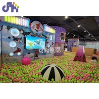 Fournisseur de parc d'attractions, jeu d'intérieur commercial, balles pour enfants, piscine, équipement de terrain de jeu doux pour enfants