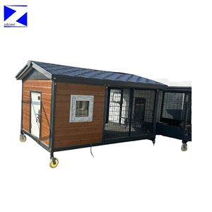 <span class=keywords><strong>Casa</strong></span> para Perros Plegable Moderna 2026 con Comedero Giratorio, Caseta <span class=keywords><strong>Grande</strong></span> para Perros para Todas las Estaciones - Product Image 3