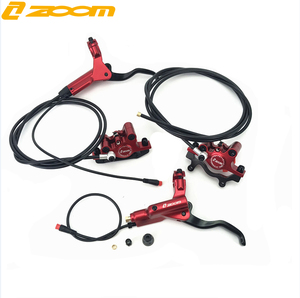 Scooter Elétrico ZOOM HB875-E 850/1450mm com Freio a Disco Hidráulico e Componentes de Alumínio para Compatibilidade com Bicicletas - Product Image 1