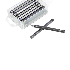 Bits de Impacto de Aço S2 de Qualidade OEM TOOLJOY, Lado Único PZ/PH, Cabeça de Parafuso Magnética com Acabamento Liso para Uso DIY e Industrial - Product Image 1