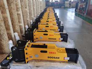 Pour SOOSAN SB43 disjoncteur hydraulique nouveau Type de Silence de boîte d'état avec composants de base moteur et moteur - Product Image 2