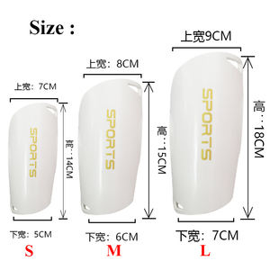 Yüksek kalite özel baskılı boş plastik çocuklar için dizlik koruyucu futbol futbol dişli bacak muhafızları ve ısıtıcıları - Product Image 2