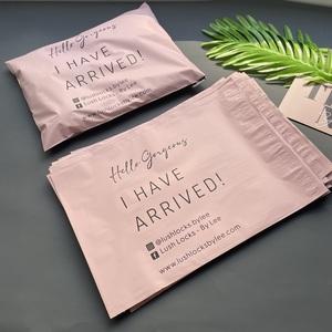 Sobre <span class=keywords><strong>de</strong></span> Correo Personalizado Rosa con <span class=keywords><strong>Código</strong></span> QR y Logotipo, Bolsa <span class=keywords><strong>de</strong></span> Envío Impresa con Agradecimiento, Impermeable, para Pequeñas Empresas - Product Image 4