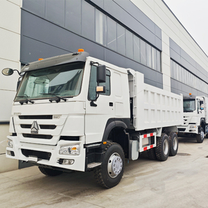 Truk Dump HOWO 6X4 Bekas Setir Kiri 380HP Mesin Diesel Euro <span class=keywords><strong>2</strong></span> Weichai Power, Gearbox SINOTRUCK untuk Pertambangan Afrika - Product Image 2
