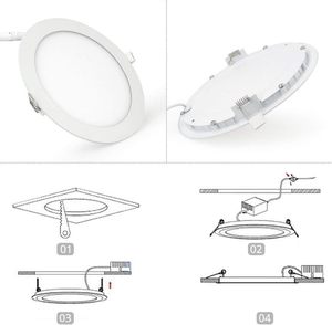 3W 6W 9W 12W 15W 18W 24W IP44 Aluminum Frameless LED <b>Panel</b> <b>Light</b> LED Ceiling <b>Panel</b> <b>Light</b> - Product Image 5