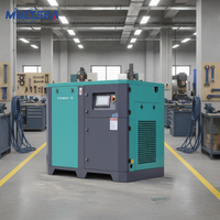 Compresseur d'air à vis rotatif PM de 7,5 kW, 11 kW, 15 kW, 22 kW avec réservoir d'air 8 bar, 10 bar, moteur à entraînement direct