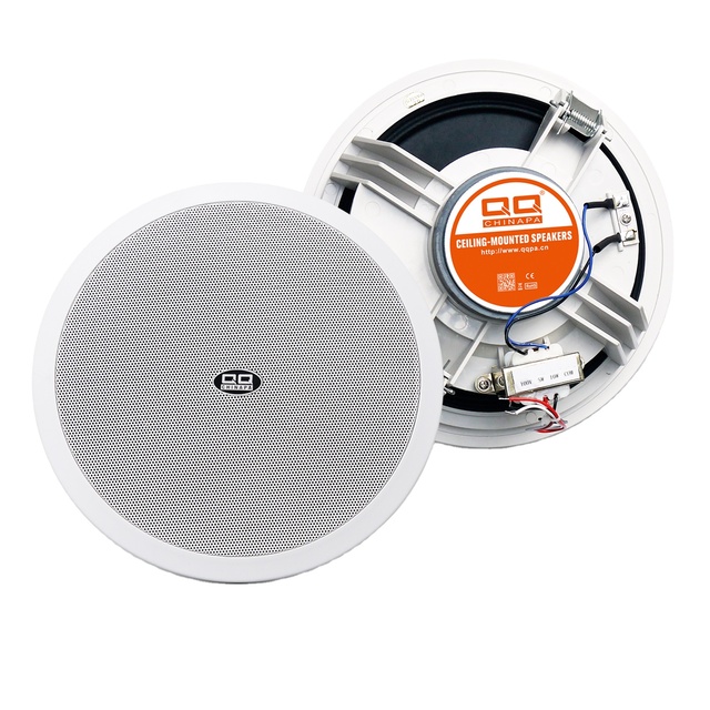 QQCHINAPA New Design Background Music Ceiling Speaker 8 Inch Full Range Ceiling Speakers