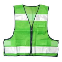 Gilet de sécurité en maille intégrale ultra-respirant, essentiel pour la prévention du crime et les patrouilles de sécurité routière | Haute visibilité et confort