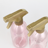 Bouteille en plastique PET de haute qualité de 500 ml avec pulvérisateur à gâchette 28/410 pour arroser les fleurs et nettoyer la maison/le jardin