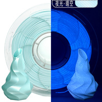 Filamento Luminoso PLA de 1.75mm 1KG, Brilla en la Oscuridad, Alta Transmitancia, Filamento para Impresión 3D FDM JF 3D PLA