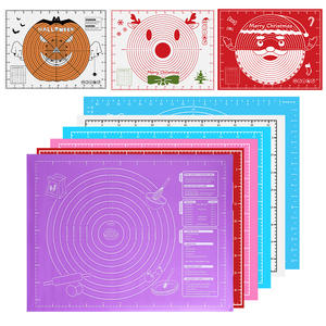 แผ่นรองอบซิลิโคนสำหรับแช่แข็ง ไม่ติดกระทะ ใช้สำหรับนวด<span class=keywords><strong>แป้ง</strong></span> ละลายน้ำแข็ง อบ<span class=keywords><strong>ขนม</strong></span>ปัง เค้ก และทำขนมอบต่างๆ - Product Image 5