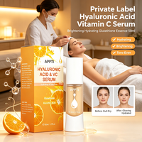 Sérum Éclaircissant et Hydratant à l'Acide Hyaluronique et Vitamine C, Essence Unifiante au Glutathion en Stick, Marque Blanche OEM