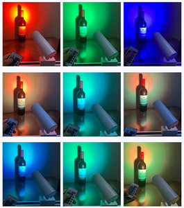 Đèn Thanh Đổi Màu Điều Khiển Từ Xa Màu RGB 12W Đèn Chiếu Hậu Nền Phòng Khiêu Vũ Sân Khấu KTV Đèn Rọi COB - Product Image 5