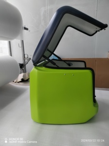 Caja de almacenamiento trasera de fibra de vidrio para motocicleta/scooter, baúl trasero, caja superior para reparto, piezas de repuesto para motocicleta eléctrica - Product Image 6