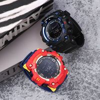 Reloj Deportivo Digital SCMI 3679 para Hombre, Resistente al Agua, con Retroiluminación, Cronógrafo, Alarma, Cronómetro, Reloj de Pulsera Electrónico para Estudiantes