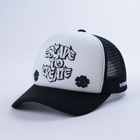 Sombreros de camionero con logotipo impreso personalizado al por mayor, sombreros de malla de espuma de verano con logotipo personalizado para unisex