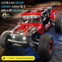 Voiture RC tout-terrain haute vitesse ZLL SG202 PRO/MAX 1:20 2.4G 4WD 44/55KMH, camion de course avec moteur brossé ou sans balais, lumières LED, arbre de transmission en métal