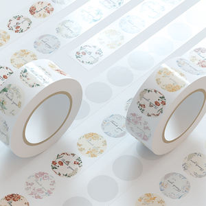 Etiqueta adhesiva personalizada Etiqueta de embalaje Logotipo privado personalizado Impresión adhesiva Rollo redondo Etiquetas adhesivas para etiqueta de embalaje - Product Image 6