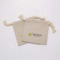 Sacs en toile de jute écologiques personnalisés avec logo imprimé, sacs à cordon en toile de jute pour grains de café, emballage textile, sacs cadeaux